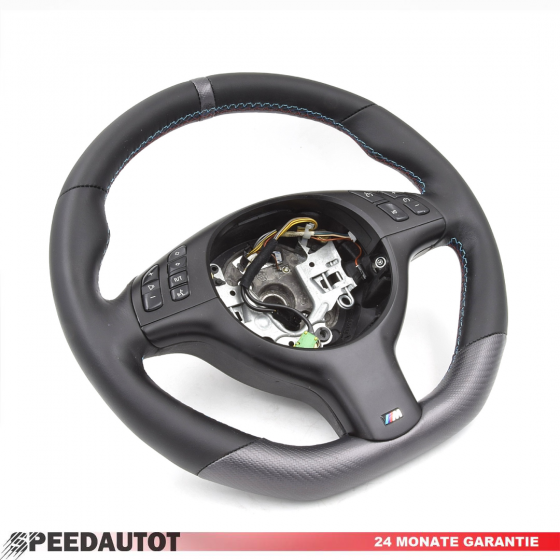 Tuning Abgeflacht Lederlenkrad Für BMW X5 E39 E46 Lenkrad