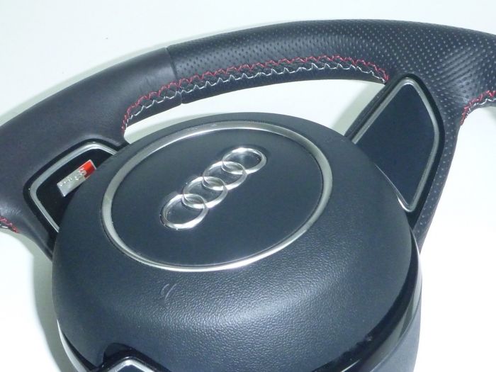 Lenkrad für Audi A4 B5 Lederlenkrad Leder Tuning 20-505