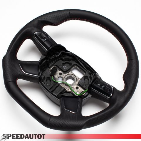 Tausch Audi A4 A2 A3 Q7 Tunning Abgeflacht - Lenkrad Multifunktion 4-Speichen 