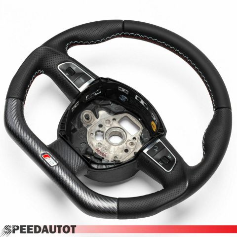 Volant Aplati  Multifonction Audi A3, A4, A5, A6, Q5, Q7 Echange standard