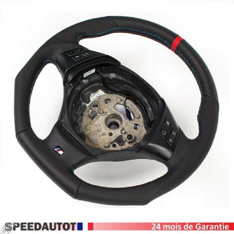 Volant Aplati  Cuir M BMW E84 E90,24MOISDEGARANTIE-