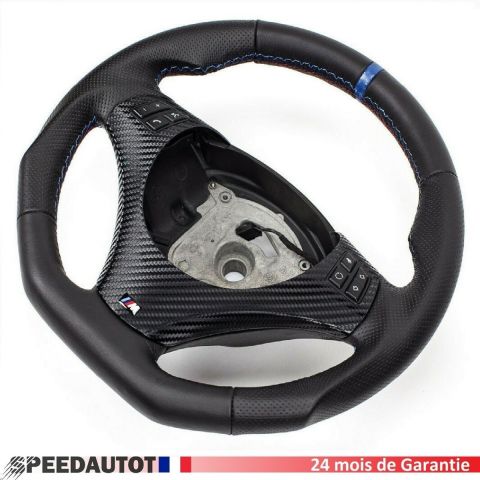  volant  aplati cuir BMW M-Power E90, E91, 24MOISDEGARANTIE-*