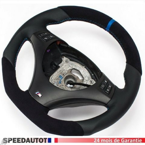  Volant  Aplati Alcantara Cuir BMW Série M-POWER E90, E91,24MOISDEGARANTIE