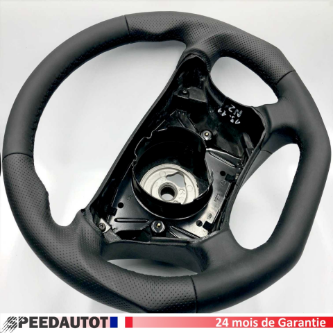 Mise au Point Aplati Noir Volant en Cuir Mercedes W210 Classe (Facelift) .w463-*