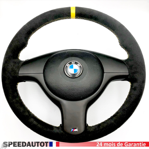 Alcantara Volant BMW E46 E39 Z3 X5 M-POWER AIRBAG Echange standard