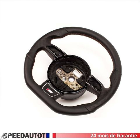 Volant Aplati en Cuir Audi A3, A4, A5 Volant  Echange standard-