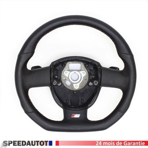 S-LINE Audi A3, Aplati Cuir Volant avec Interrupteur Swing DSG 8P0124A