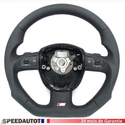 S-LINE volant aplati palettes de changement de vitesse LEATHER MFT AUDI A3 8P0