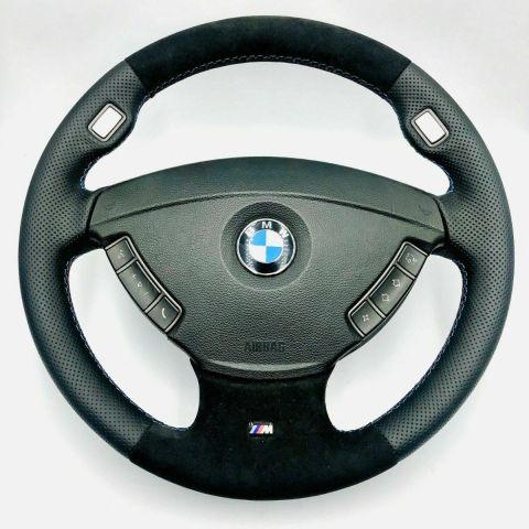 Volant BMW sport  avec airbag  Alcantara-Volant-en-Cuir