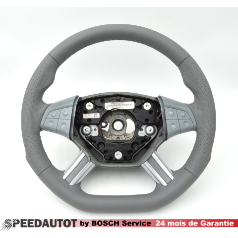 Volant gris  aplati Mercedes ML W164 W245 Multifunction avec DSG.2n-