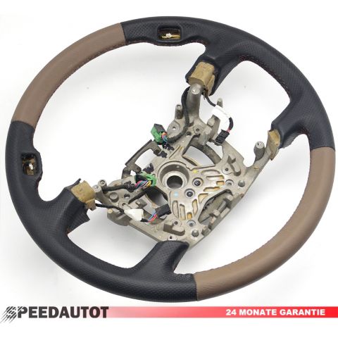 Volant en cuir BMW série 7 E65, E66 brun sans échnage standard 